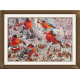 Main Bead Embroidery Kit Bullfinches