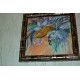 Charts on artistic canvas Winter Girl