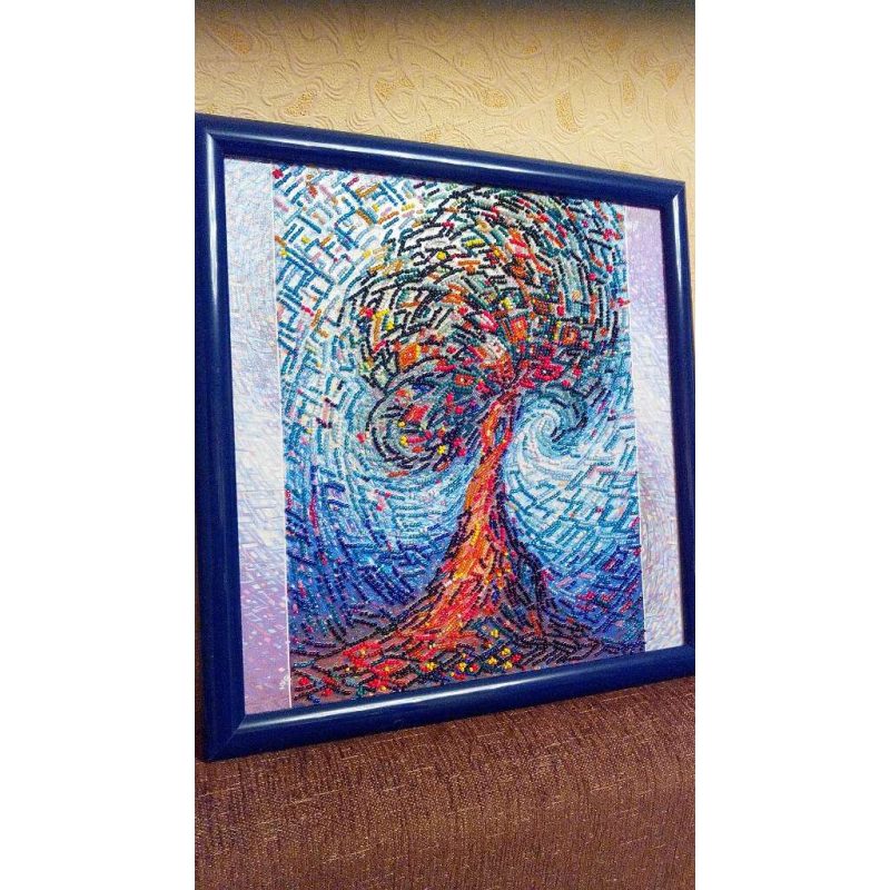 Charts on artistic canvas Magic Tree of Life