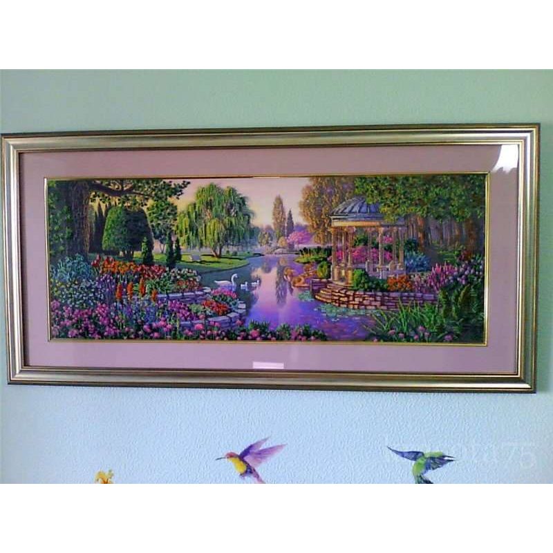 Main Bead Embroidery Kit By the pond