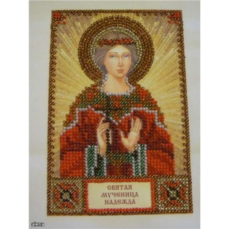 St.Icons Mini Bead embroidery kits St. Nadegda