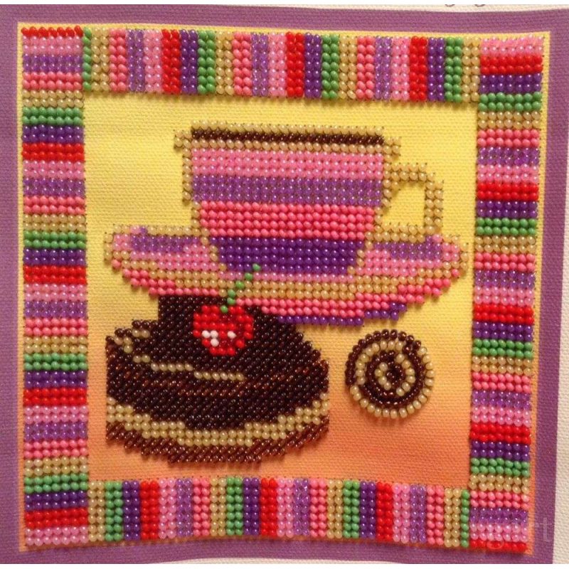 Main Bead Embroidery Kit Chocolate
