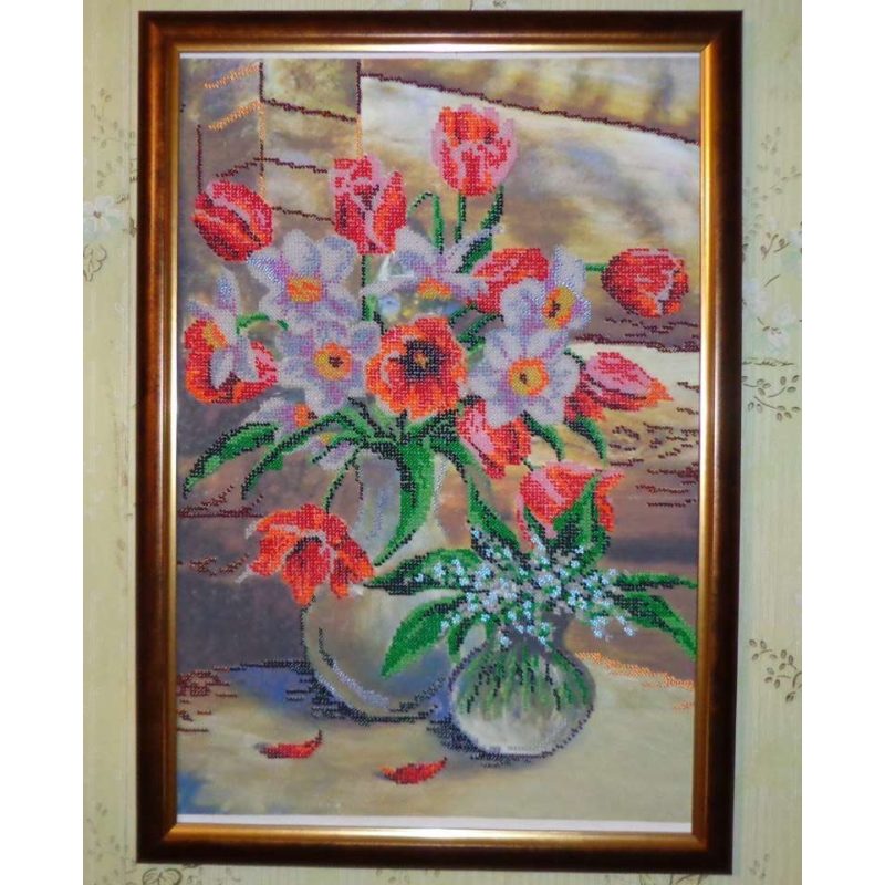 Main Bead Embroidery Kit Breath of Spring