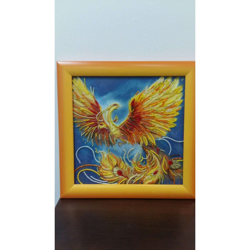 Charts on artistic canvas The Firebird