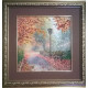 Charts on artistic canvas Tansparent autumn