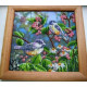 Charts on artistic canvas Morning Forest