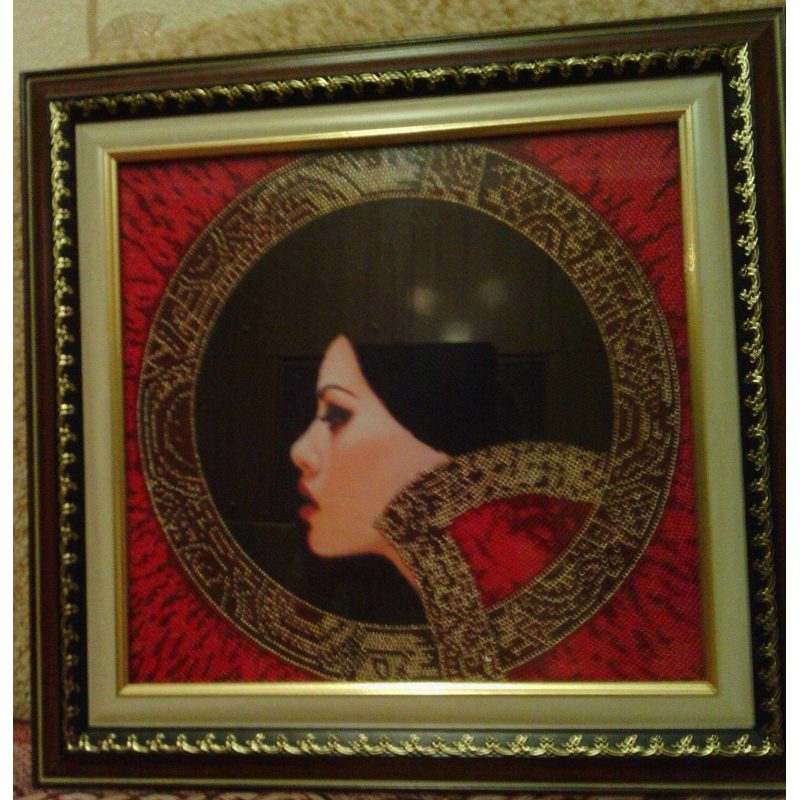 Main Bead Embroidery Kit Lady Macbeth
