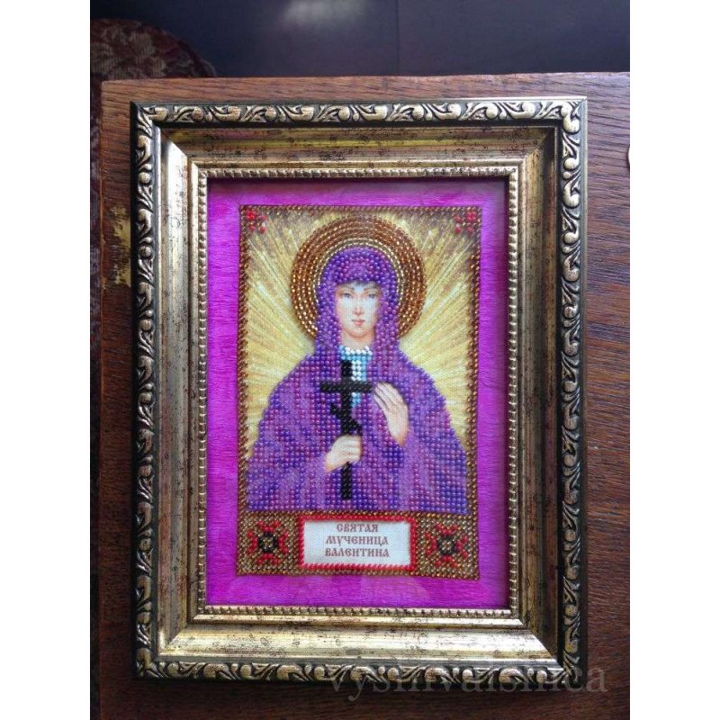 St.Icons Mini Bead embroidery kits St. Valentine