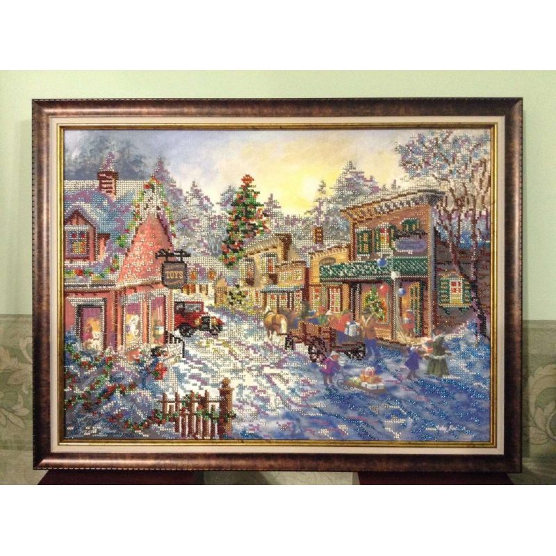 Main Bead Embroidery Kit Merry Yule