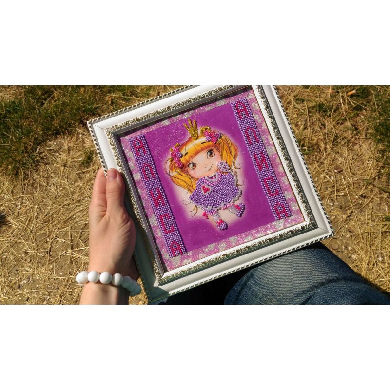 Mini Bead embroidery kit Fiona