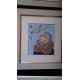 Cross-stitch kits Girl and bird