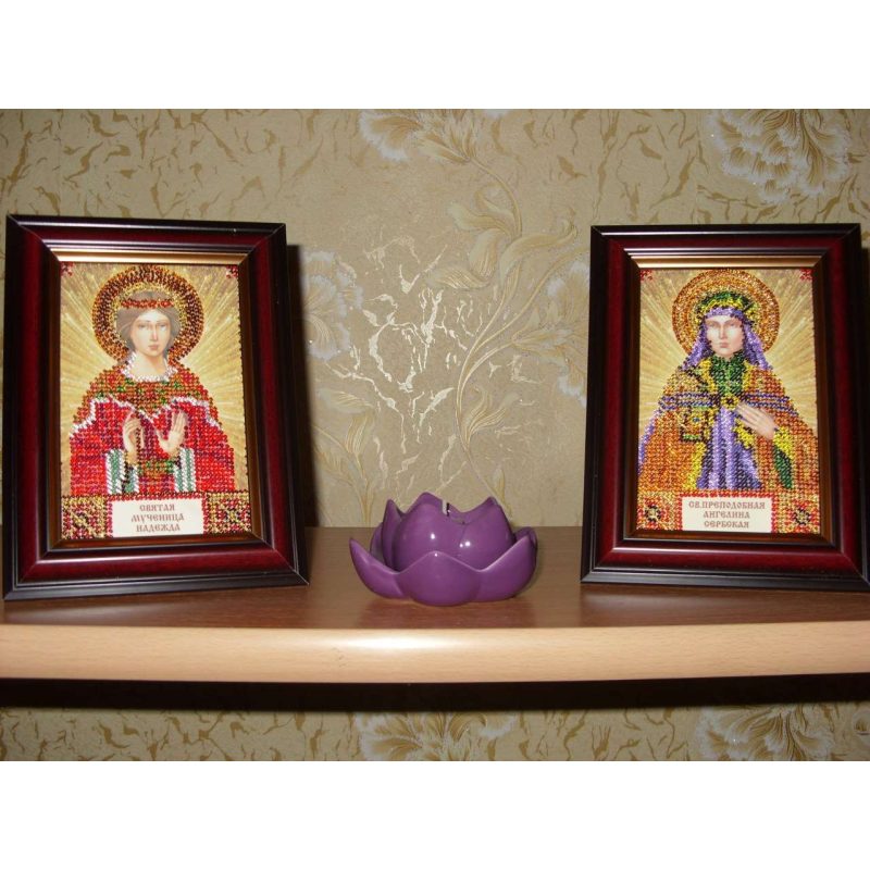 St.Icons Mini Bead embroidery kits St. Nadegda