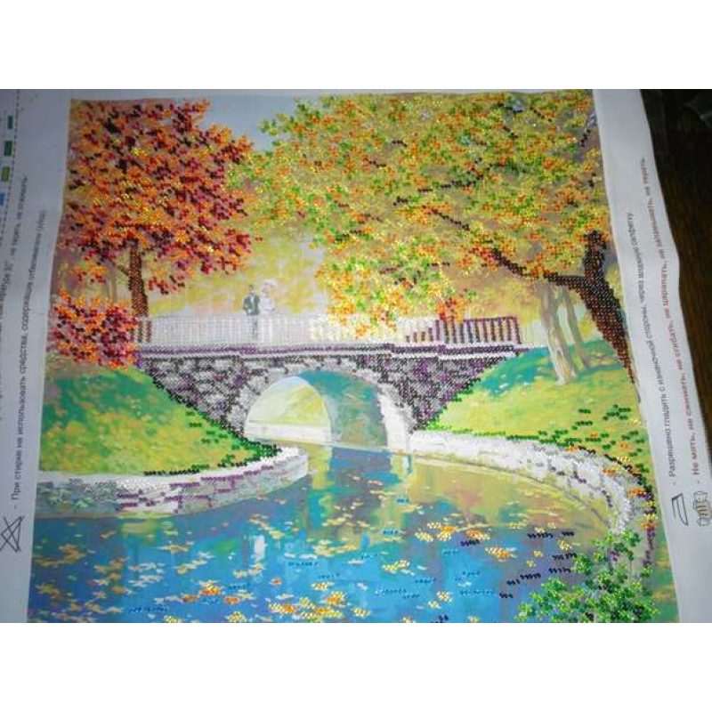 Charts on artistic canvas Transparent autumn-1