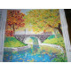 Charts on artistic canvas Transparent autumn-1