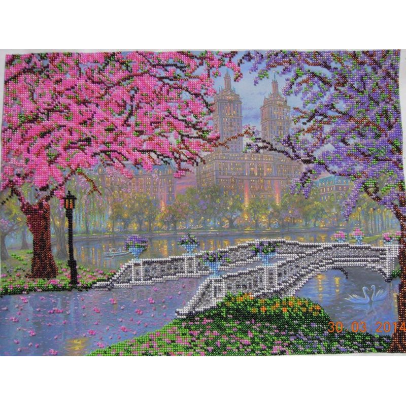 Main Bead Embroidery Kit Spring bloom