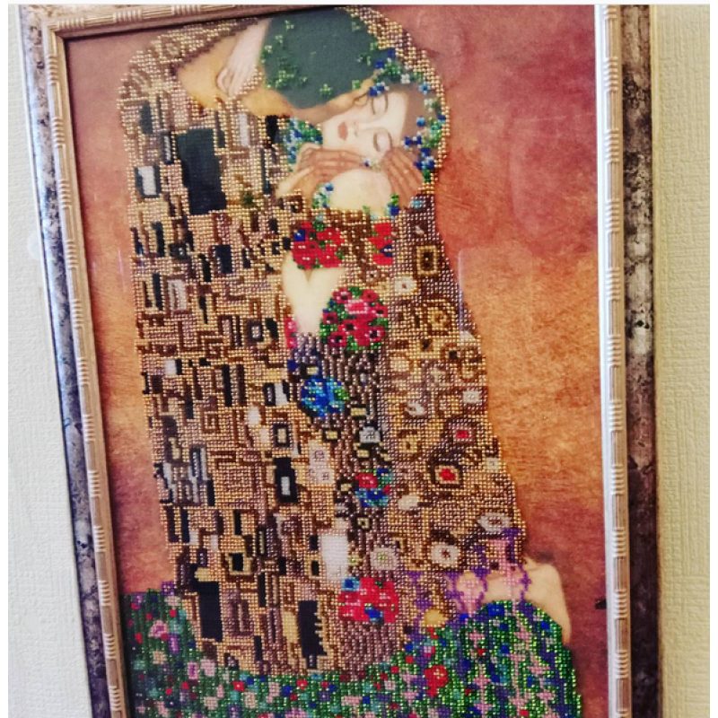 Main Bead Embroidery Kit The kiss