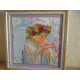 Charts on artistic canvas Rose Petals