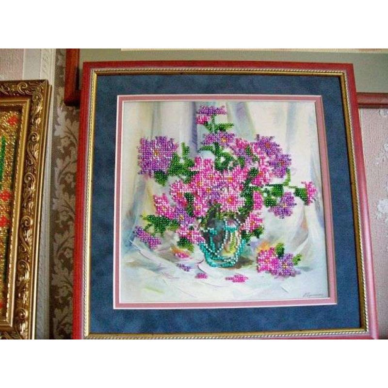 Charts on artistic canvas Chrysanthemums