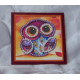 Mini Magnets Bead embroidery kit Owl – 1
