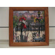 Charts on artistic canvas Embrace Paris