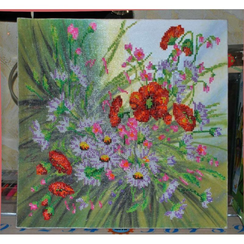 Charts on artistic canvas Splashes of Summer