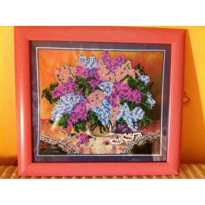 Main Bead Embroidery Kit Lilacs