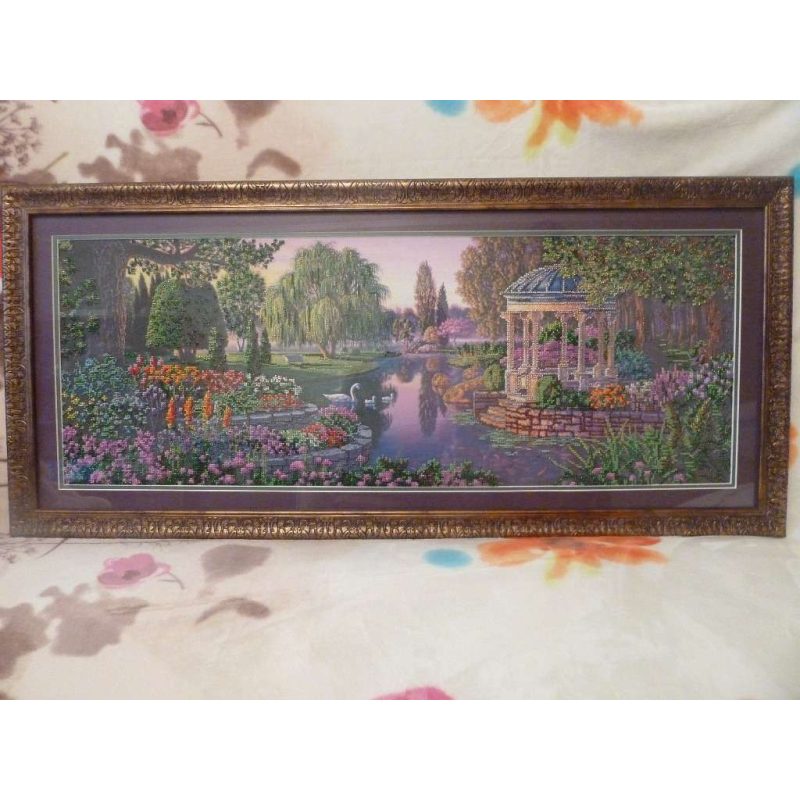 Main Bead Embroidery Kit By the pond