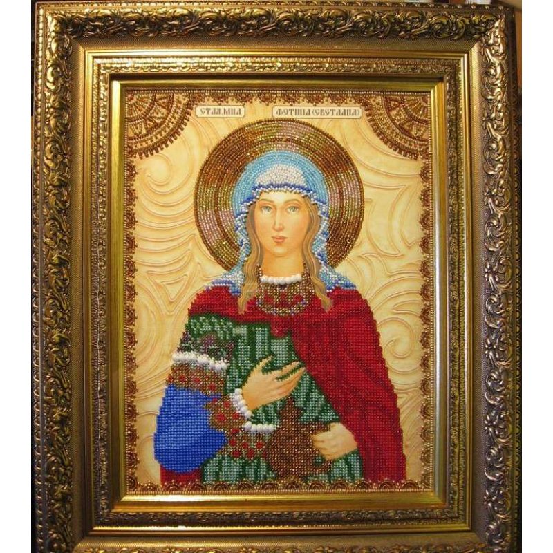 St.Icons Bead embroidery kits St. Fotinia (Svetlana)