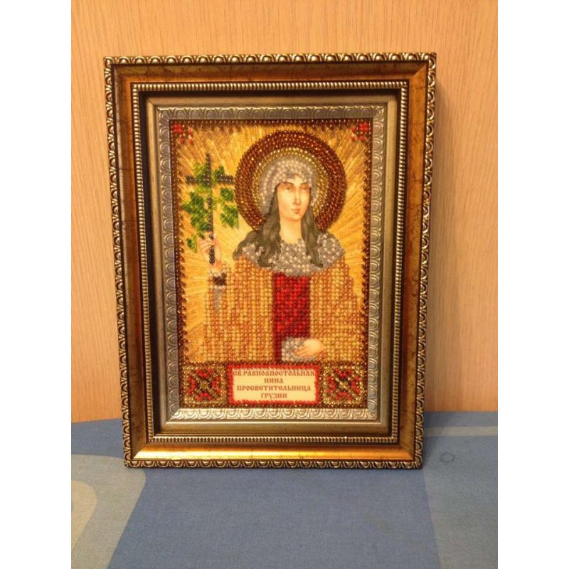 St.Icons Mini Bead embroidery kits St. Nina