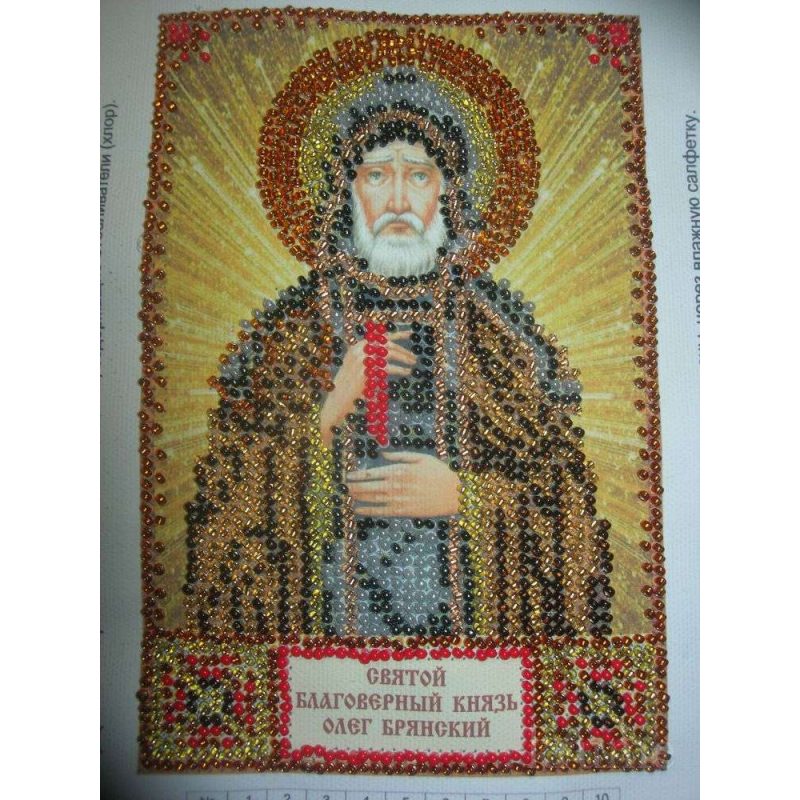 St.Icons Mini Bead embroidery kits St. Oleg