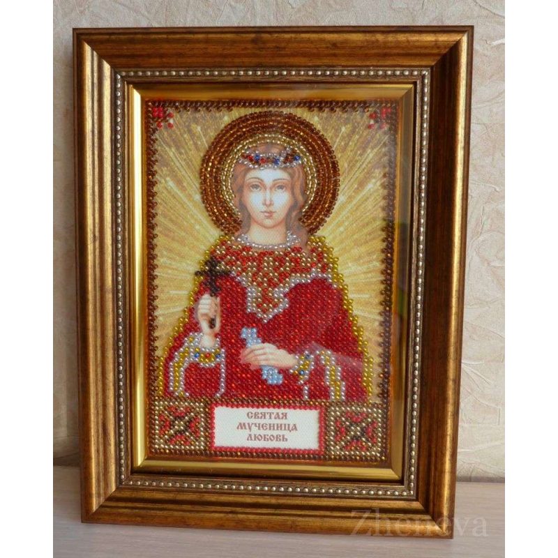St.Icons Mini Bead embroidery kits St. Lubov
