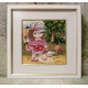 Mini Bead embroidery kit Puppies tamer