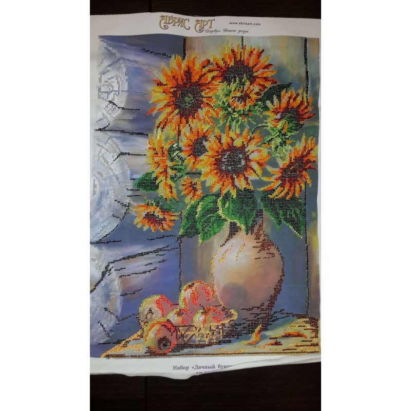 Main Bead Embroidery Kit Summer bouquet