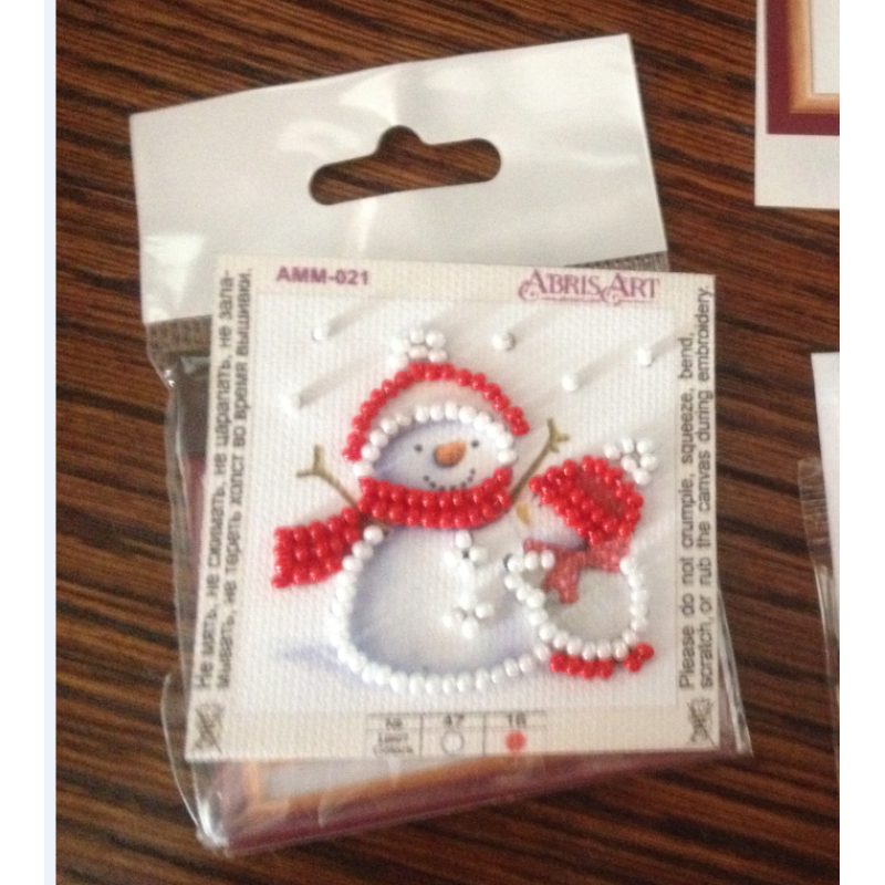 Mini Magnets Bead embroidery kit Big friend