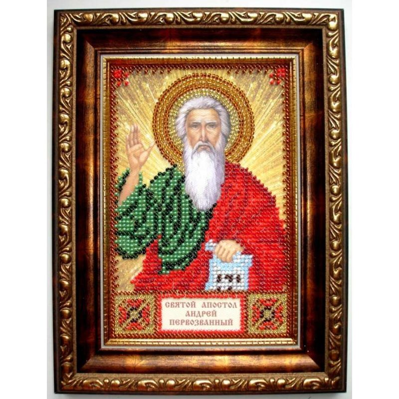 St.Icons Mini Bead embroidery kits St. Andrew