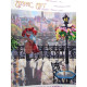 Charts on artistic canvas Embrace Paris
