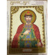 Icon's charts on artistic canvas St. Igor