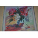 Charts on artistic canvas Picturesque peonies