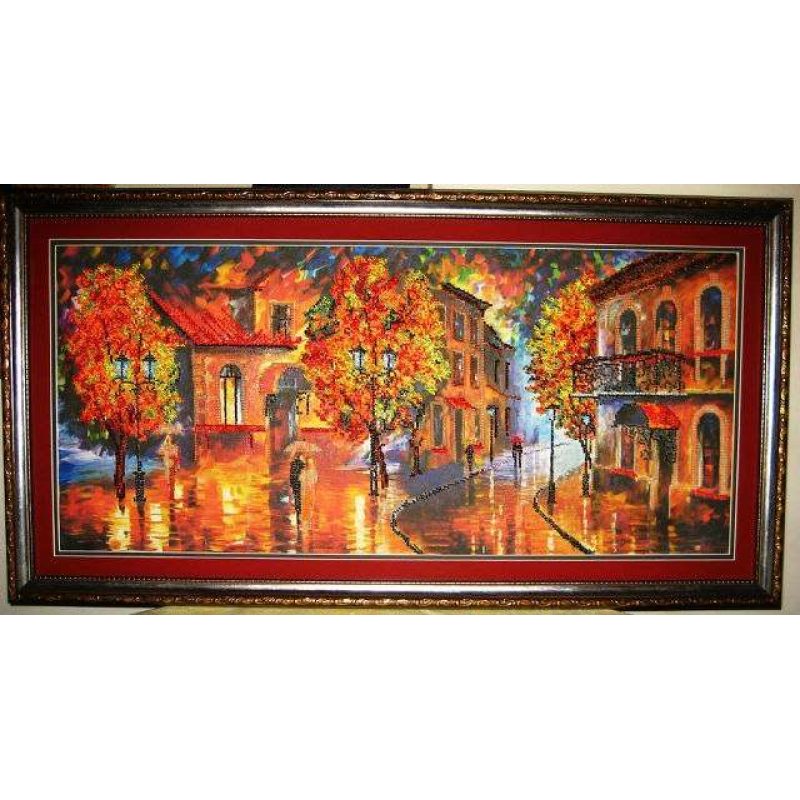 Main Bead Embroidery Kit October colours