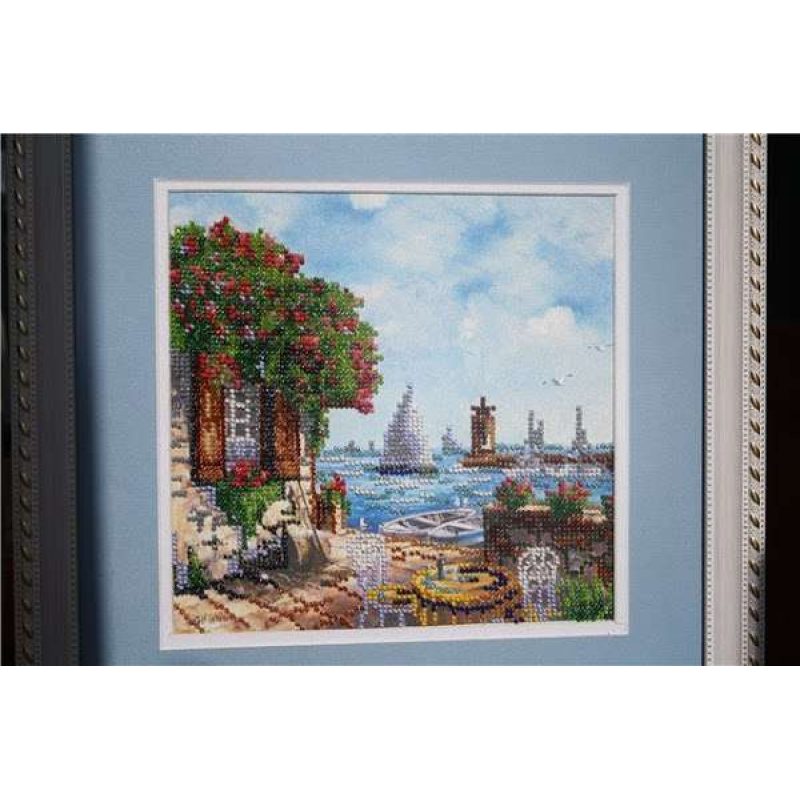 Charts on artistic canvas On Shore