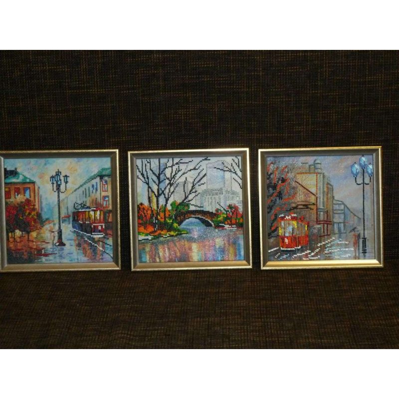 Charts on artistic canvas Autumn Story