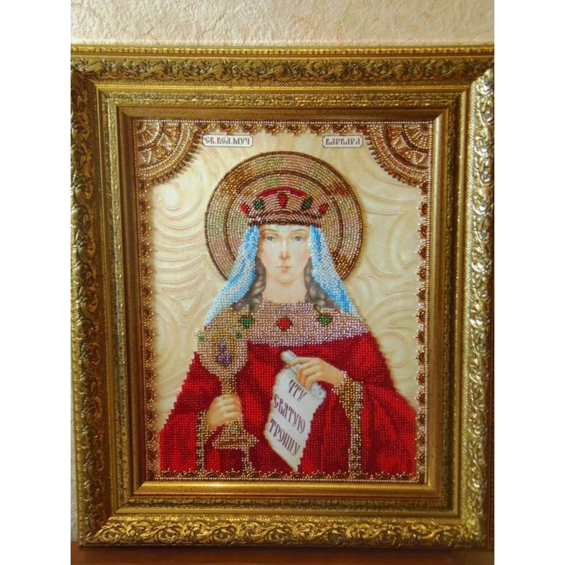 St.Icons Bead embroidery kits St. Barbara