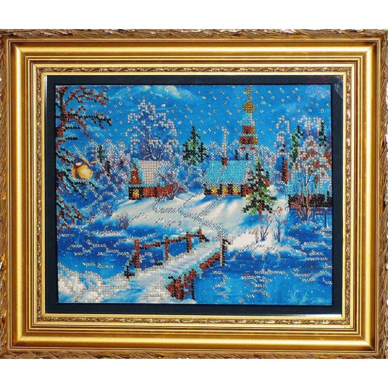 Main Bead Embroidery Kit Country evenings