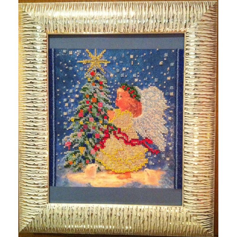Charts on artistic canvas The Christmas Star