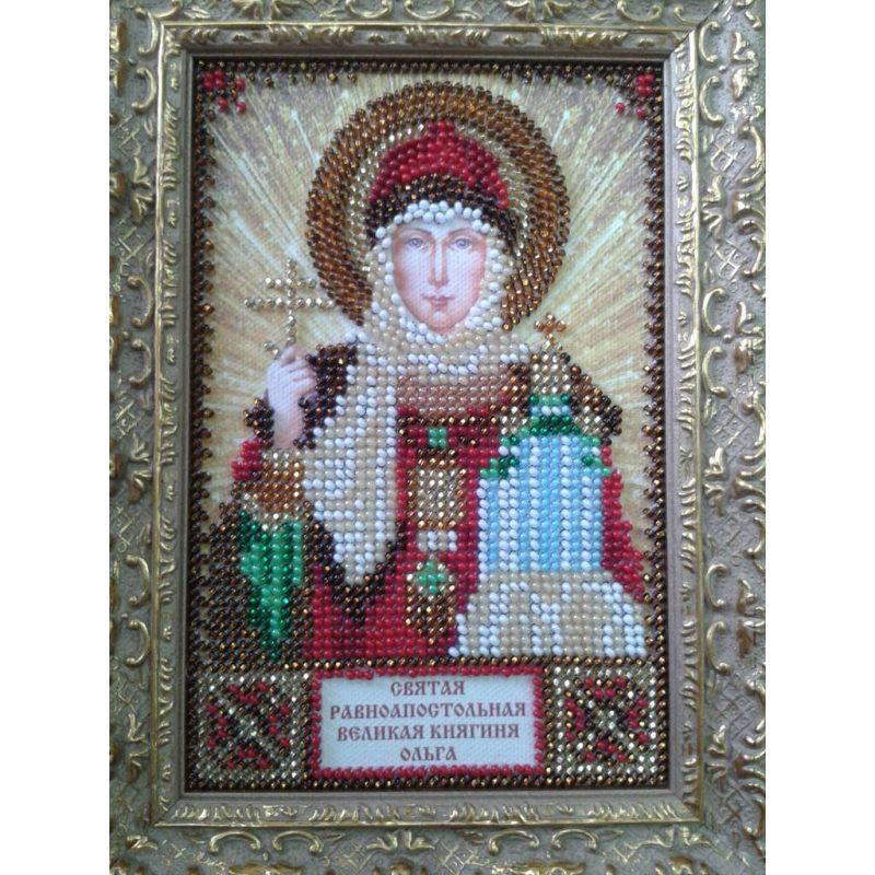 St.Icons Mini Bead embroidery kits St. Olga