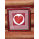Mini Bead embroidery kit Heart