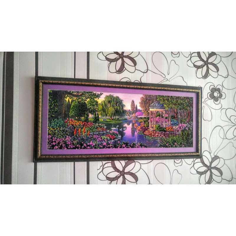 Main Bead Embroidery Kit By the pond