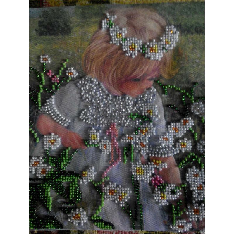 Charts on artistic canvas Chamomile Mood