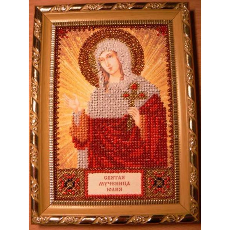 St.Icons Mini Bead embroidery kits St. Julia