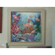 Charts on artistic canvas Under the Sea